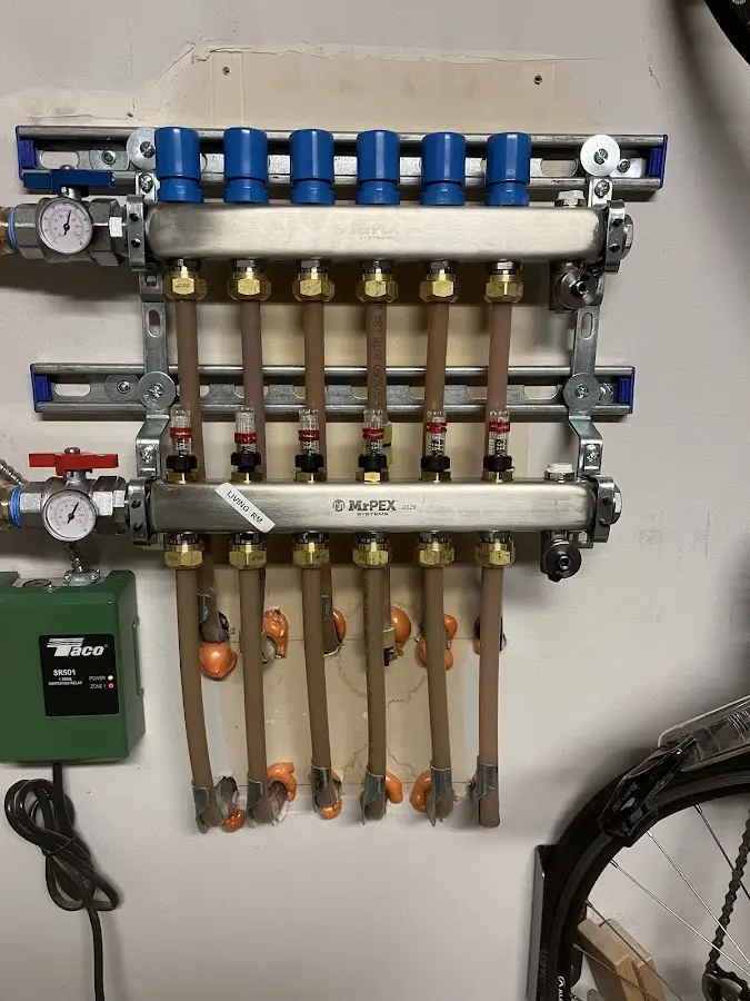 Plumber performing Leak Detection at a residential property in Mashpee